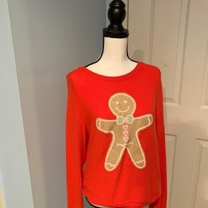 Wildfox S NWOT Gingerbread Christmas Sweatshirt
